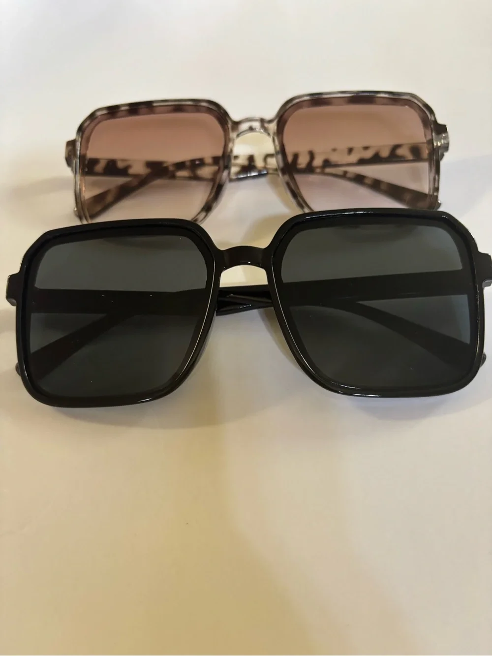 Women’s Square Fashion Sunglasses - Black